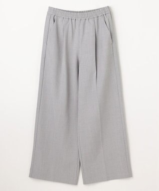 ANY 【2SET】ハンサムジレ×ワイドパンツセット シャンブレーグレー