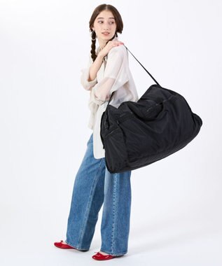 LeSportsac DELUXE XL WEEKENDER/リサイクルドブラックJP リサイクルドブラックJP