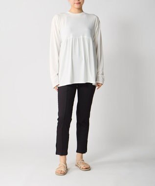 OP／FILA 【Ocean Pacific】ロングTシャツ付き４点セット水着 ホワイト