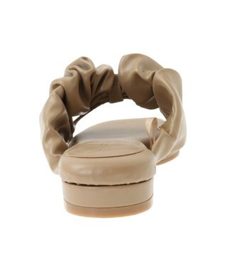 Green Parks ＥＴＳ．合皮パフサンダル Beige