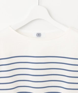 J.PRESS LADIES バスクボーダー カットソー ダルブルー系1