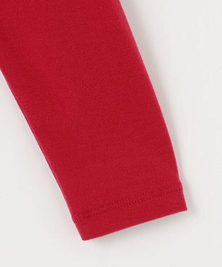 PW CIRCULUS 【WOMEN】【吸湿発熱】ウォーム モックネック カットソー レッド系