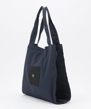 J.PRESS YORK STREET 【UNISEX】3パーテーションエコバック ネイビー系