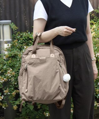 ACE BAGS & LUGGAGE kanana project collection ECD-1 リュックサック A4 20L 19085 カナナプロジェクトコレクション ベージュ