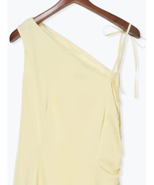 Te chichi 【Atelier Bonheur】サテンキャミドレス《2025winter catalog item》 イエロー