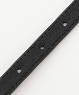 ANY メタル細 ベルト ブラック系