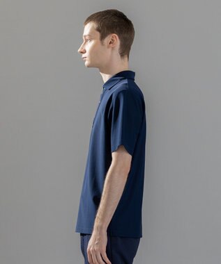 JOSEPH HOMME <新色追加>新素材【抜群の通気性/360度ストレッチ】エアトールストレッチ ポロシャツ ネイビー系