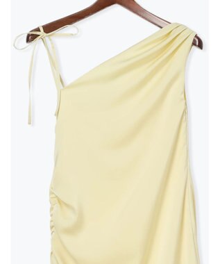 Te chichi 【Atelier Bonheur】サテンキャミドレス《2025winter catalog item》 イエロー