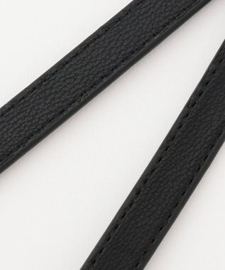 ANY メタル細 ベルト ブラック系