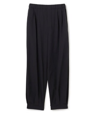 BEIGE， YANN / 裾カフス イージーアンクルパンツ Black