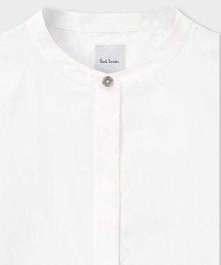 Paul Smith スタンドカラー シャツ オフホワイト