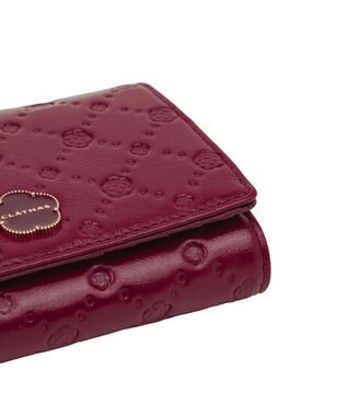 CLATHAS アクシオン 二つ折り財布 ダークレッド