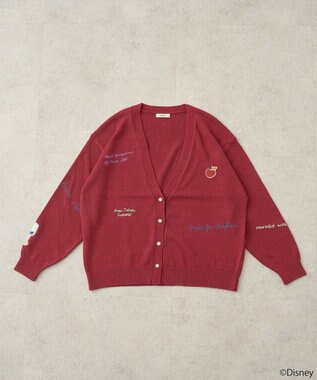 earth music&ecology Ｖｉｌｌａｉｎｓ　クイーン／ニットカーディガン Bordeaux