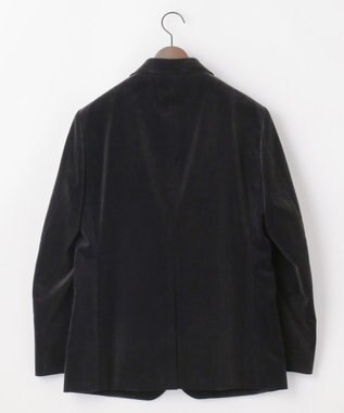 JOSEPH ABBOUD 【JAPANファブリック/オーガニックコットン】ソフトコーデュロイ ジャケット ブラック系