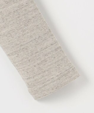 JOSEPH ABBOUD 【オリジナルオーガニックコットン使用/サスティナブル/伸縮/保形性】JOE COTTON ワッフル クルーネックＴシャツ ベージュ系