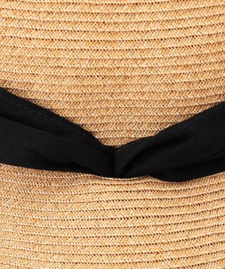 自由区 【カタログ掲載・WEB限定】ブレードロングリボン ハット ベージュ系