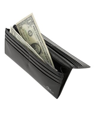 UNBILLION Otias バッファローレザーカブセ長財布 ブラック