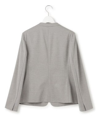 23区 S 【セットアップ対応】モクロディ ノーカラージャケット グレー系