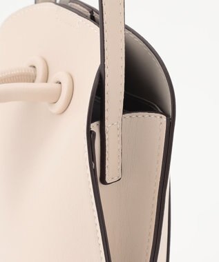 LA BAGAGERIE 【maison vert】 【多収納・軽量】ラウンドノットショルダー アイボリー