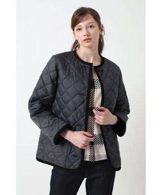 DAKS DAKS×LAVENHAM ノーカラージャケット ネイビー