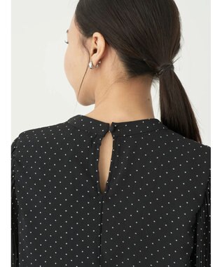 earth music&ecology マジョリカプリーツブラウス Dot