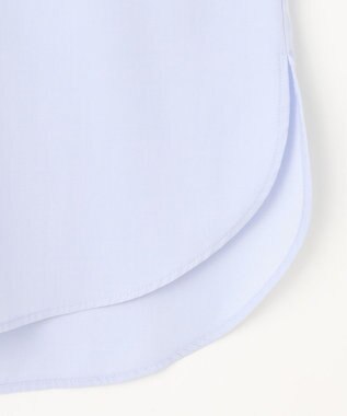 ANY 【手洗い可能/抗菌防臭/UVカット/速乾】フリルモックブラウス ライトブルー