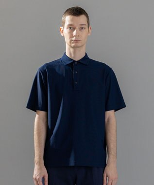 JOSEPH HOMME <新色追加>新素材【抜群の通気性/360度ストレッチ】エアトールストレッチ ポロシャツ ネイビー系