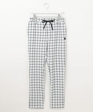 PW CIRCULUS 【MEN】チェックパンツ ホワイト系5