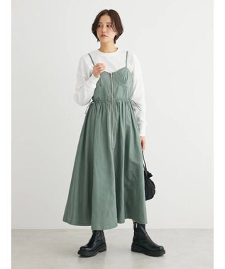 Green Parks ワッフルプルオーバー Off White