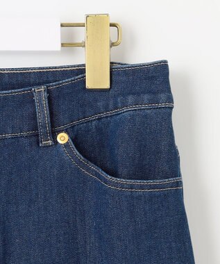 ANY SIS 【洗える】セミワイド デニムパンツ インディゴ