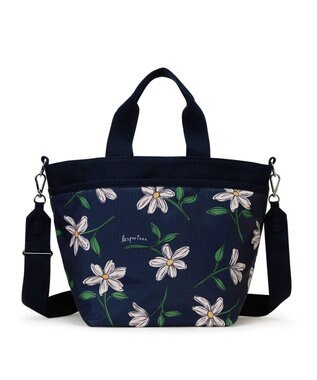 LeSportsac BUCKET TOTE/フローラルブルームズネイビー フローラルブルームズネイビー