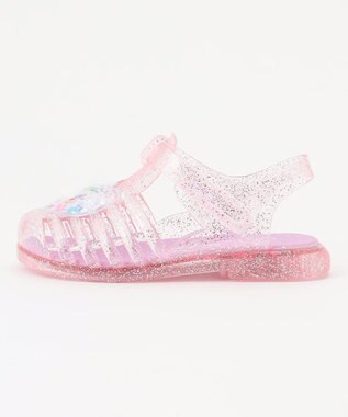 ANY KIDS しゃらしゃらジェリーサンダル ピンク