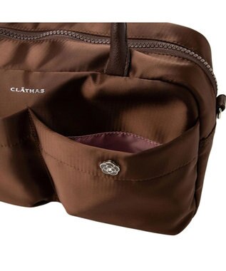CLATHAS パスカル 2wayミニボストン ブラウン