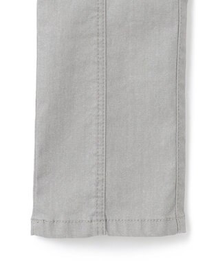 JOSEPH HOMME  新型【抜群のストレッチ性/光沢素材】ハイパワーソフトストレッチ デザインパンツ/ STICK DESIGN ライトグレー系