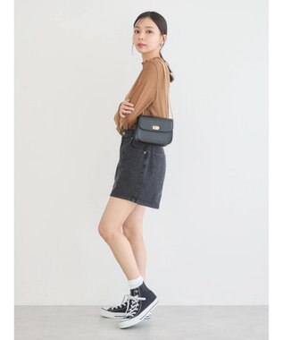 earth music&ecology シアーリブプルオーバー Camel