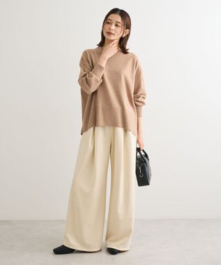 Green Parks ふわもっちニットプルオーバー Mocha