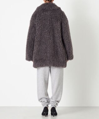 NAVE 【Nave】ニードルボア ミドル ジャケット チャコール系