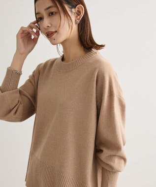 Green Parks ふわもっちニットプルオーバー Mocha