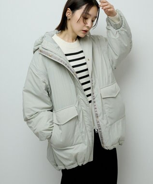 Green Parks ふわもっちニットプルオーバー Bordeaux