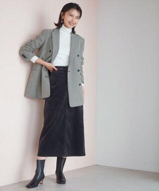 23区 ガラスフープピアス ブラック系