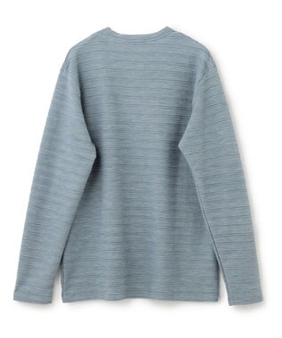 JOSEPH HOMME ストームリップル Vネックカットソー ダルブルー系