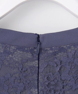 ANY SIS 【洗える】ビスチェディテール ドレス スモーキーブルー