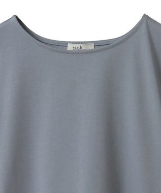 earth music&ecology フリルスリーブカットソー Sax