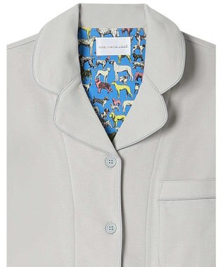 une nana cool 【綿100％】やわらかバズインレーパジャマ MADE WITH LIBERTY FABRIC LG