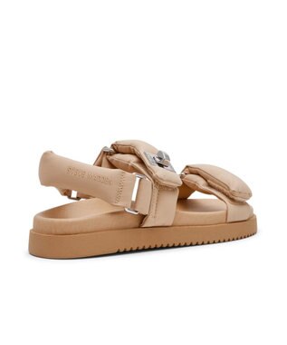 STEVE MADDEN MONAT ナイロンパデッドストラップフラットサンダル ブラッシュ