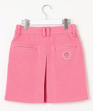 23区GOLF 【WOMEN】【手洗い可】クロスサーモツイル 台形 スカート ピンク系
