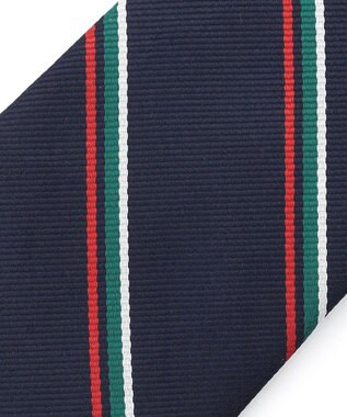 J.PRESS MEN 【定番】オーセンティックレジメンタル ネクタイ グリーン系1