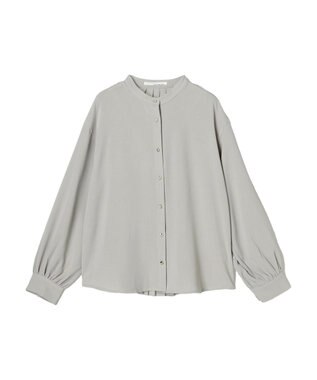 Green Parks ・ＥＬＥＮＣＡＲＥ　ＤＵＥ　バックプリーツブラウス Gray