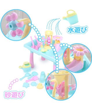 Mother garden マザーガーデン ウォータープレイテーブル 《パステル》水遊び フラワー プラおもちゃ -