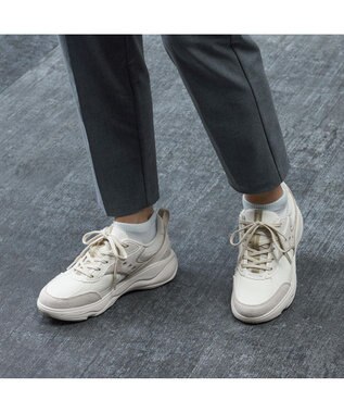 ASICS WALKING ゲルラシーロ レディース 2E相当 オフホワイト×オフホワイト